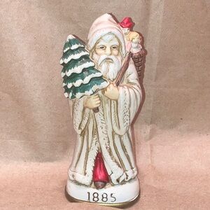 Vintage Hand Painted Memories of Santa Collection 1984 Kris Kringle Reproduction